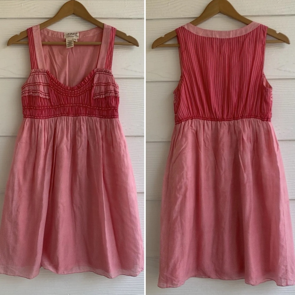 Max Studio pink sleeveless mini dress